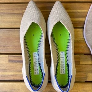 Rothy’s The Point Ecru flats